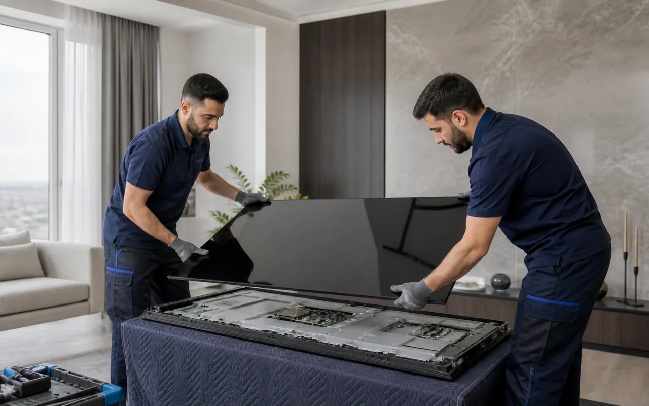 Televizor ekran dəyişdirilməsi